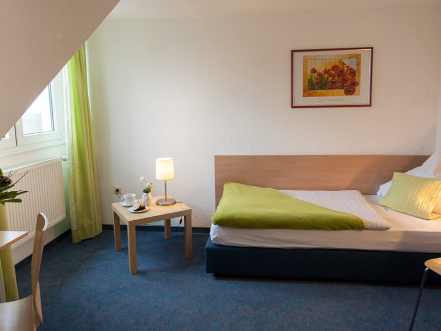 Einzelzimmer im Hotel König